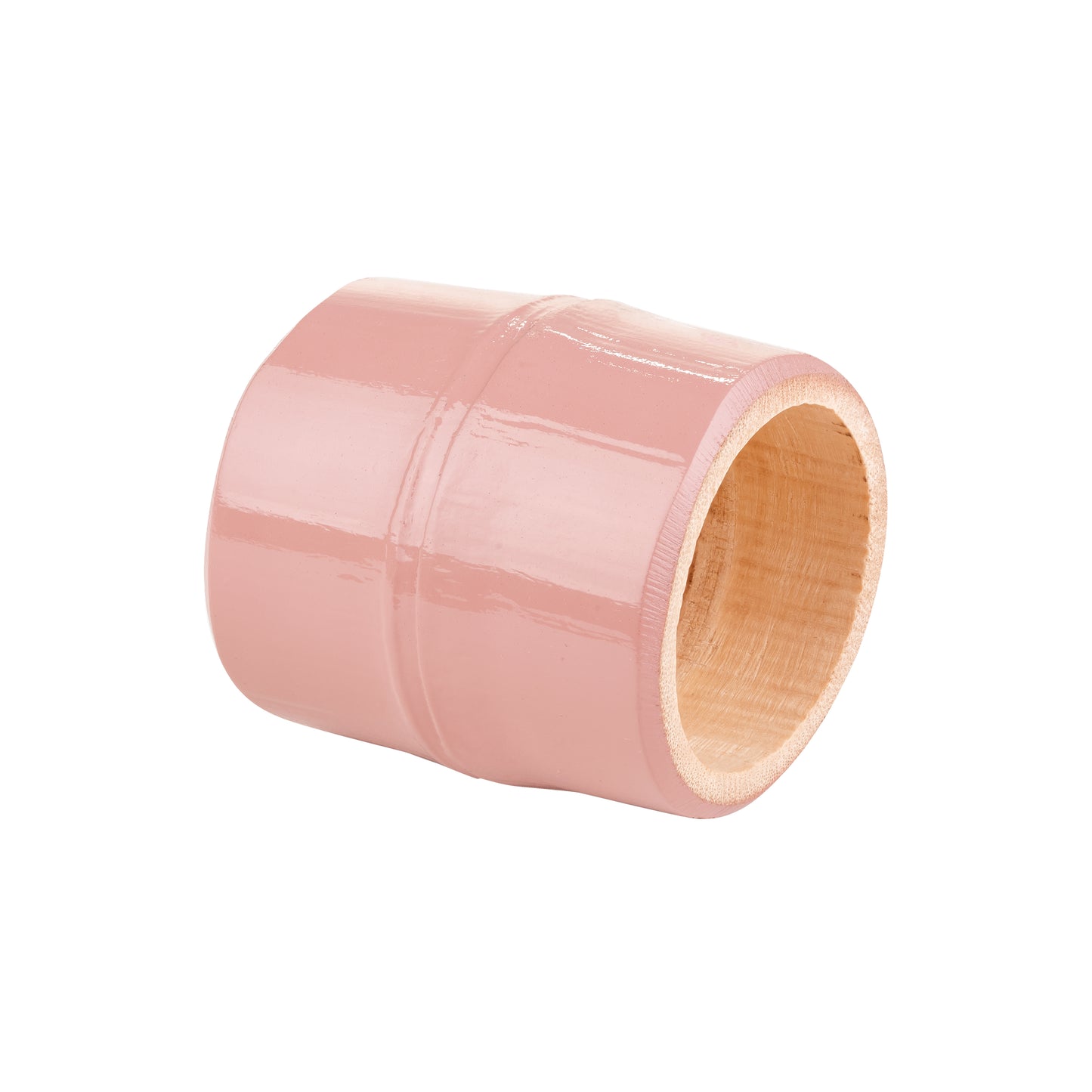 Light Pink Bamboo Napkin Ring