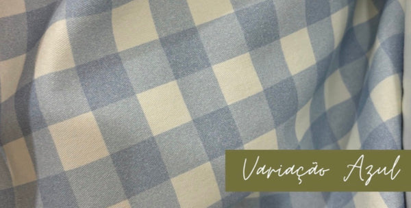 Blue Check Mommy Apron