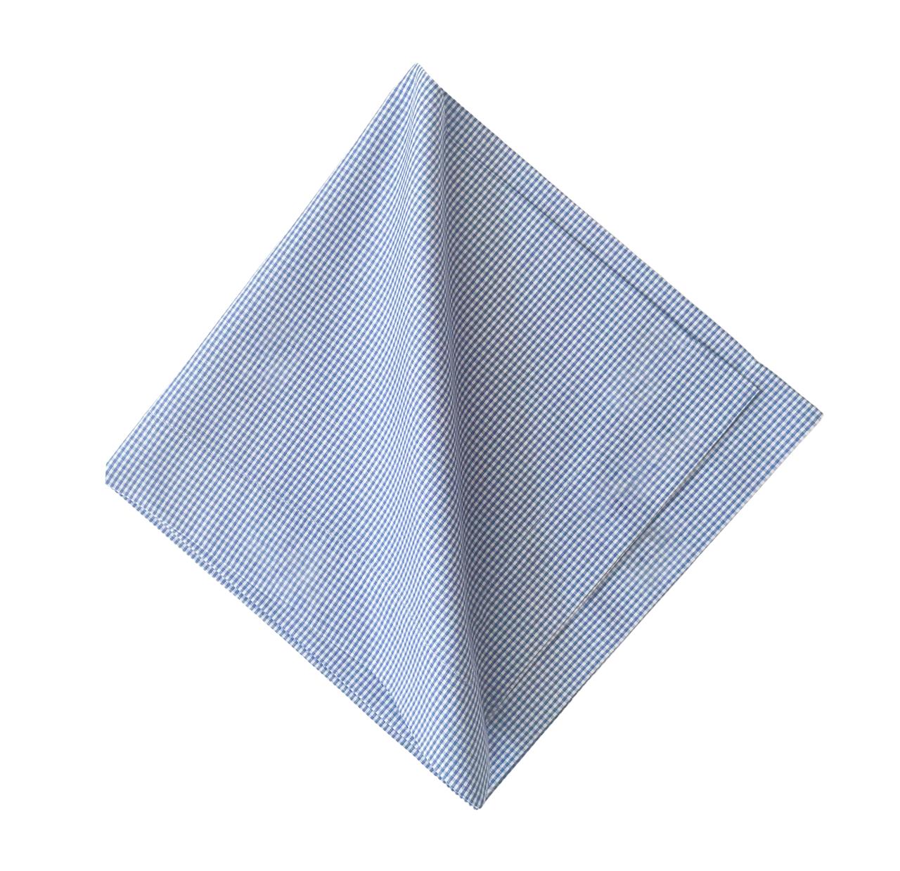 Blue Mini Gingham Napkin