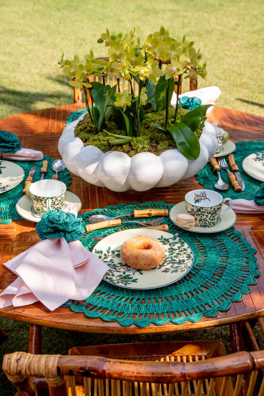 Green Buriti Straw Placemat