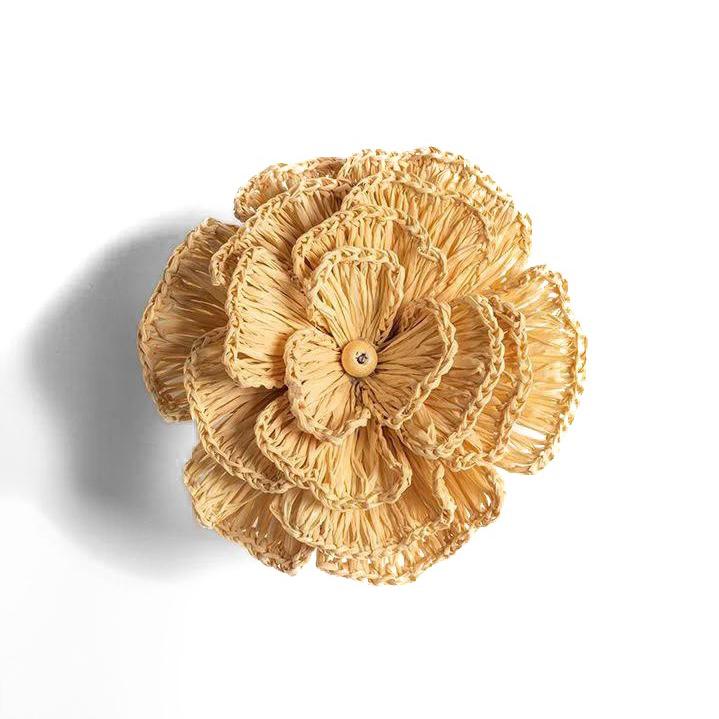 Natural Buriti Flower Napkin Ring