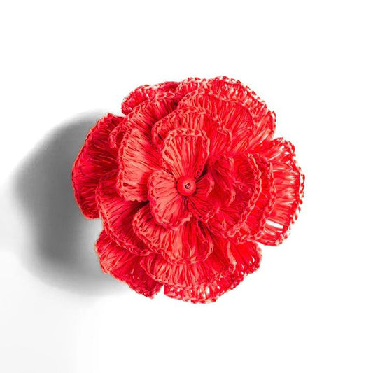 Red Buriti Flower Napkin Ring