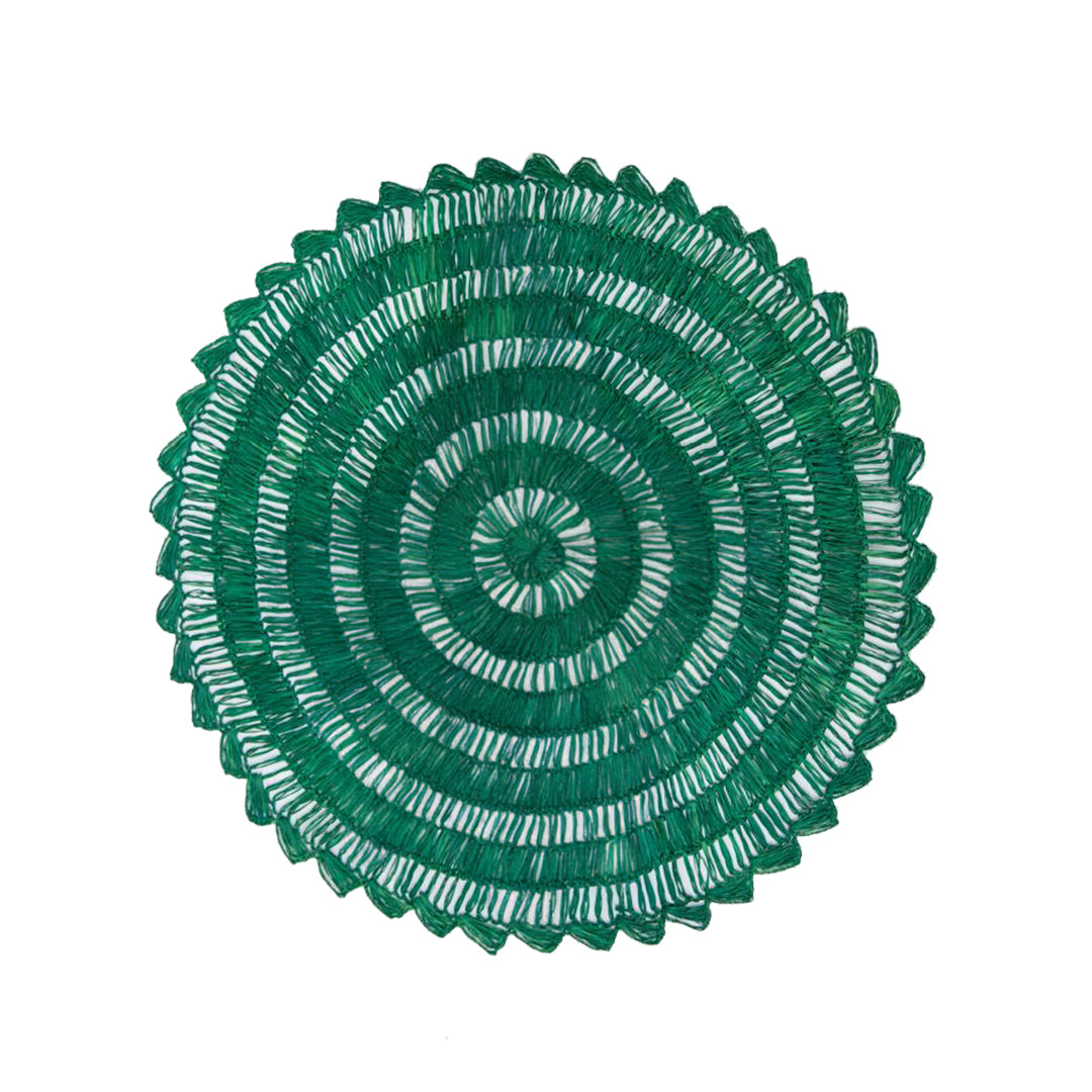 Green Buriti Straw Placemat