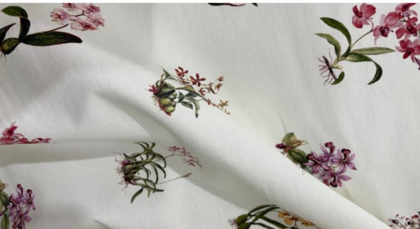 Orchid Ruffle Kitchen Towel