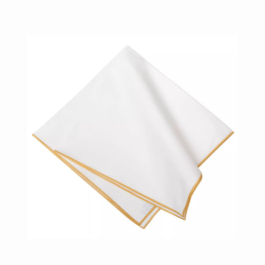 Gold Trim Cotton Napkin