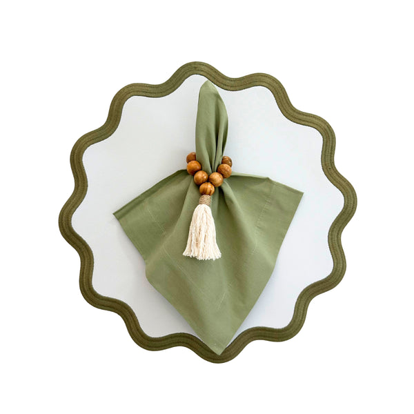 Positano Olive Green Set of 4