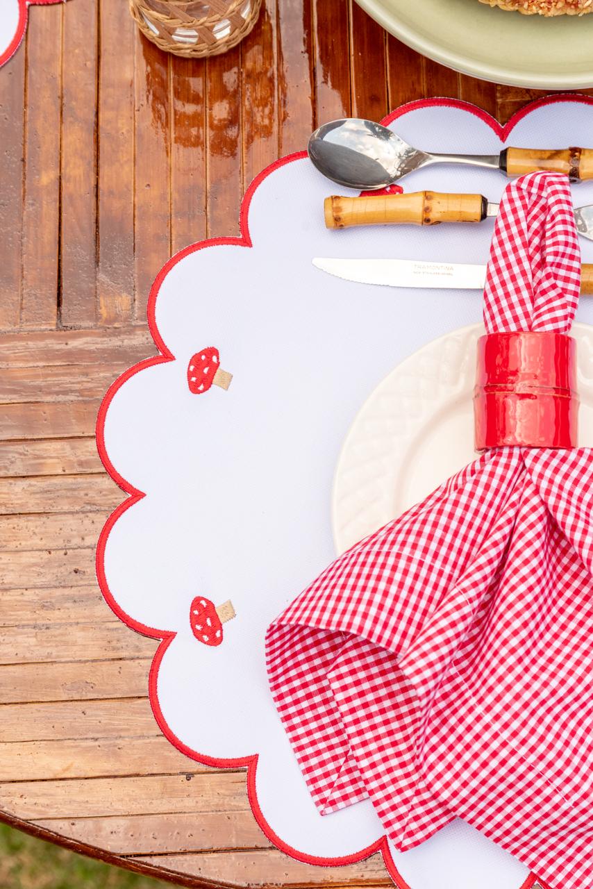 Mushroom Impermeable Placemat