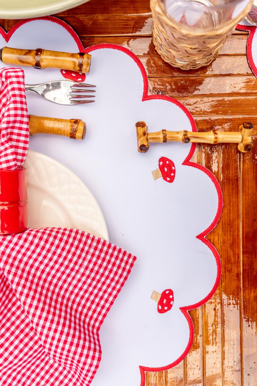 Mushroom Impermeable Placemat