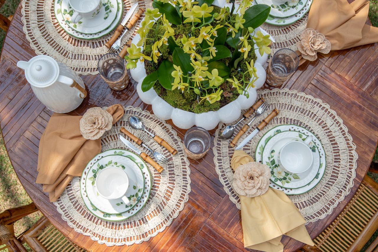 Natural Buriti Flower Napkin Ring