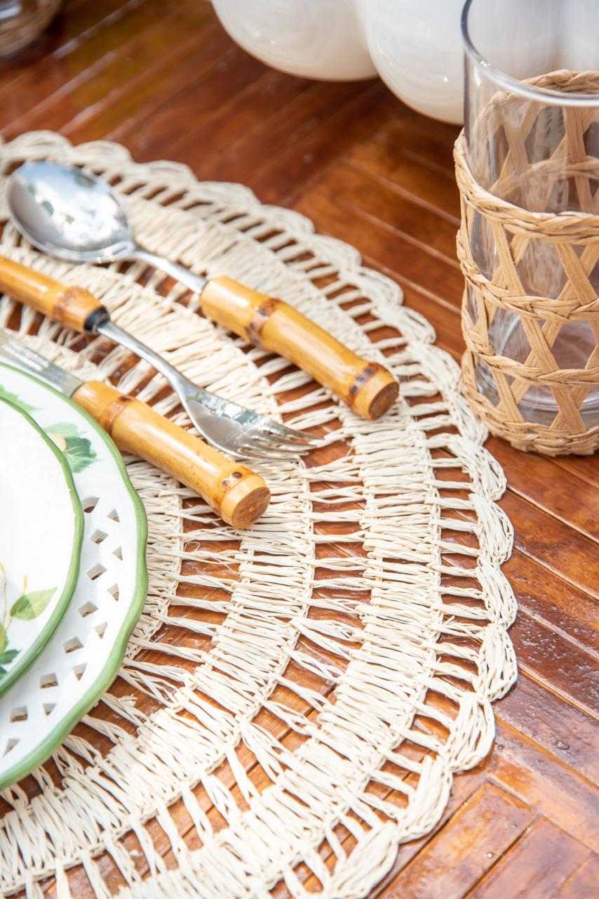 Natural Buriti Straw Placemat