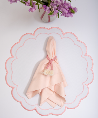 Pink Victoria Impermeable Placemat