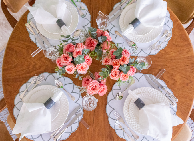 Silver Arc Impermeable Placemats