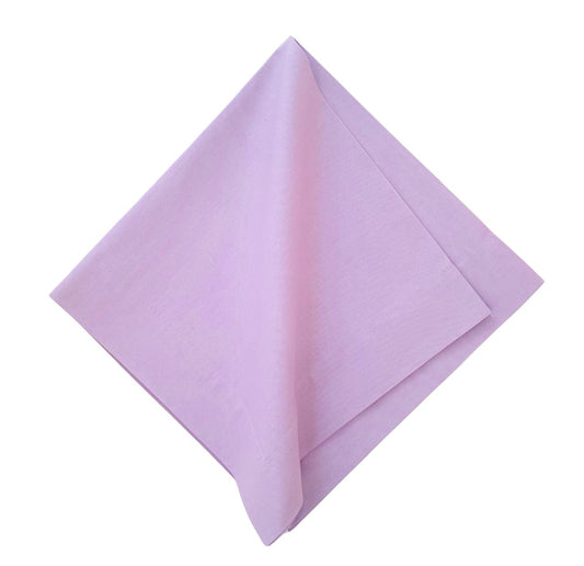 Solid Lavender Cotton Napkin