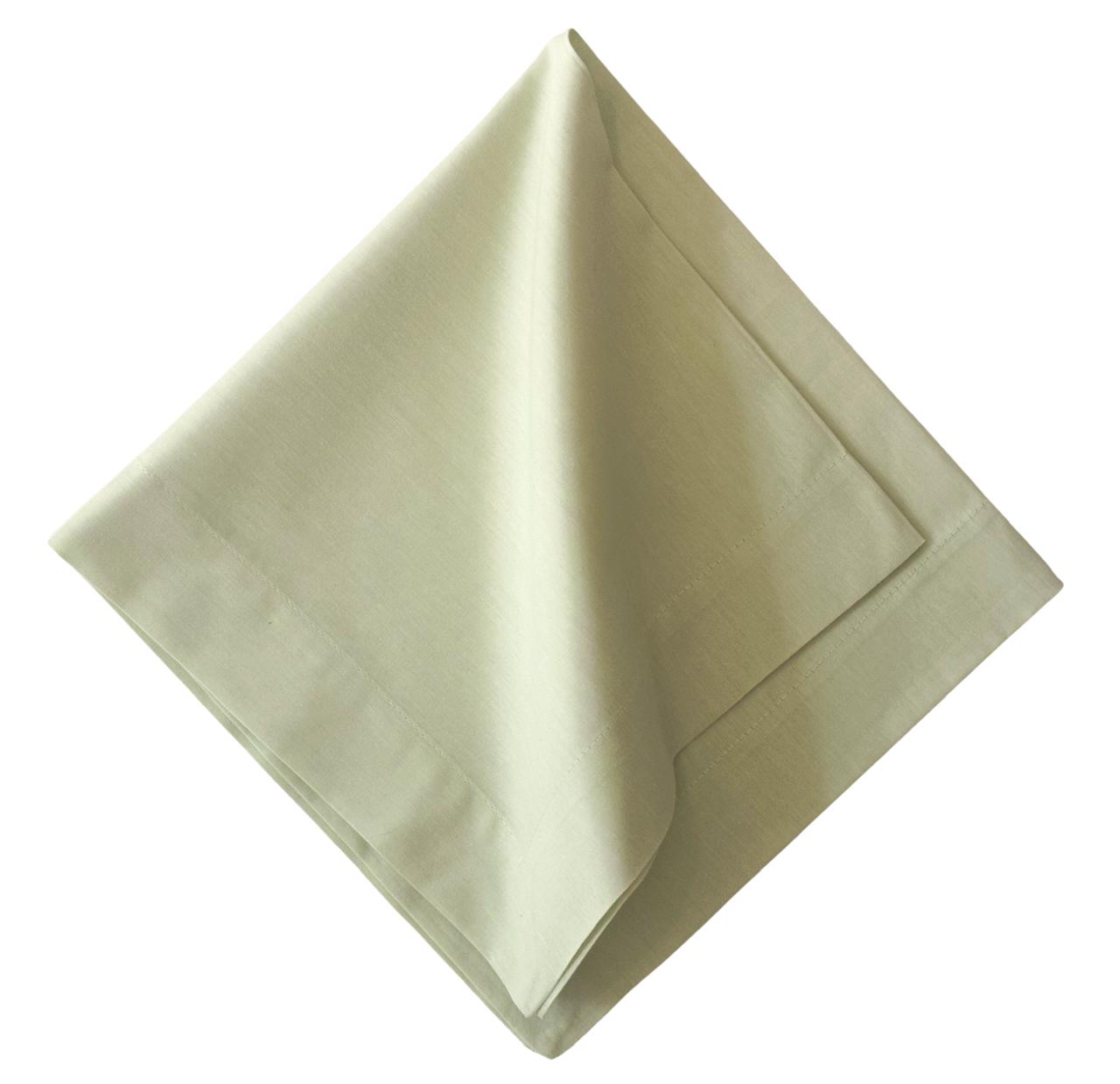 Solid Light Green Cotton Napkin