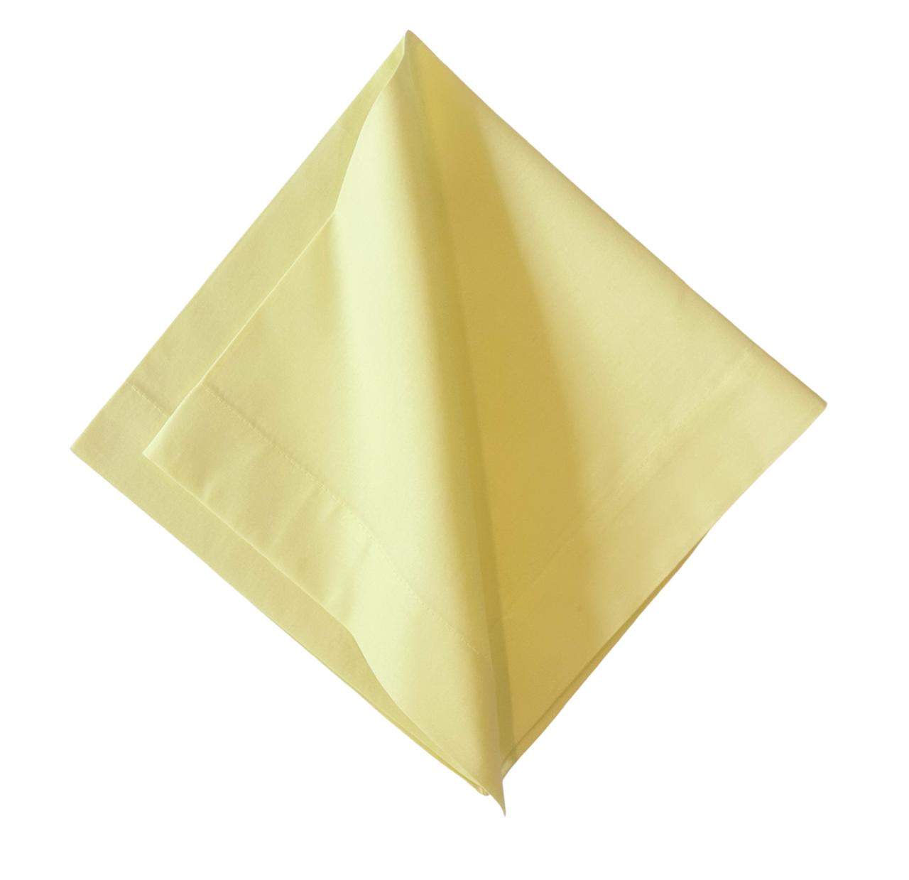 Solid Yellow Cotton Napkin