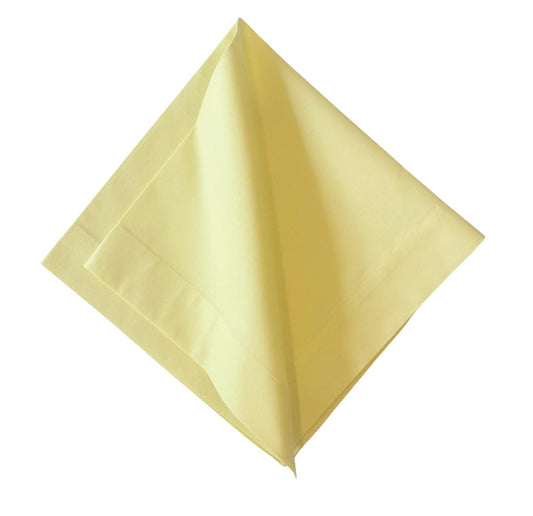 Solid Yellow Cotton Napkin