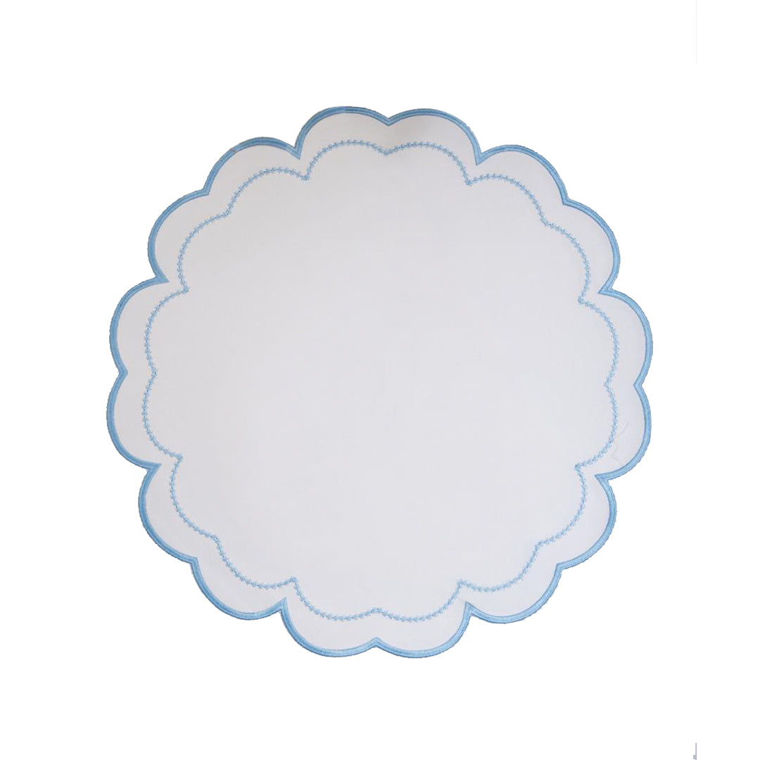 Blue Victoria Impermeable Placemat