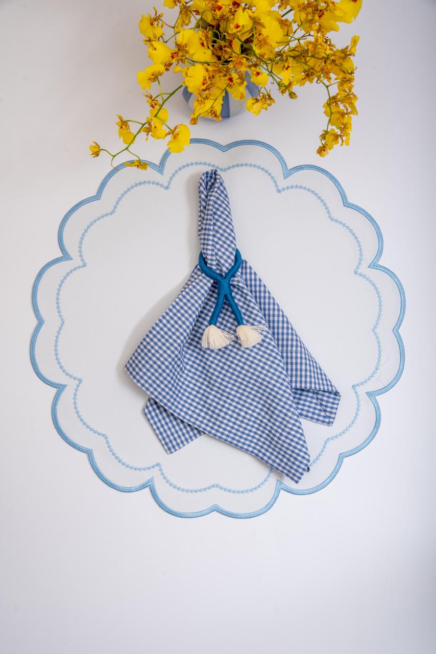 Blue Victoria Impermeable Placemat