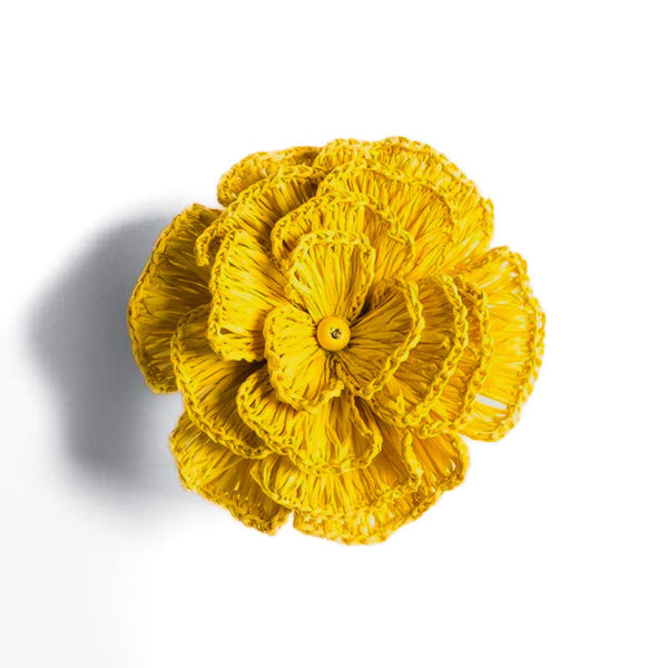 Buriti Flower Napkin Ring (Set of 4)-Napkin Rings-Talah Home