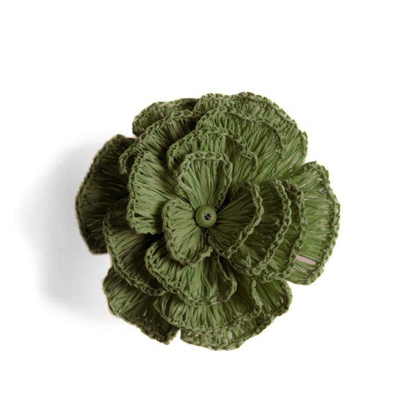 Buriti Flower Napkin Ring (Set of 4)-Napkin Rings-Talah Home